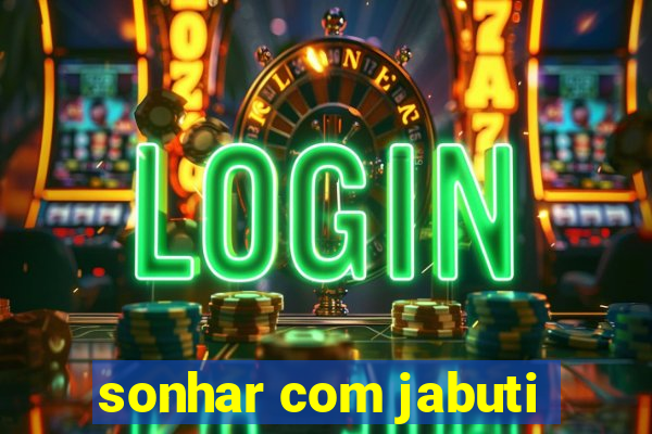 sonhar com jabuti